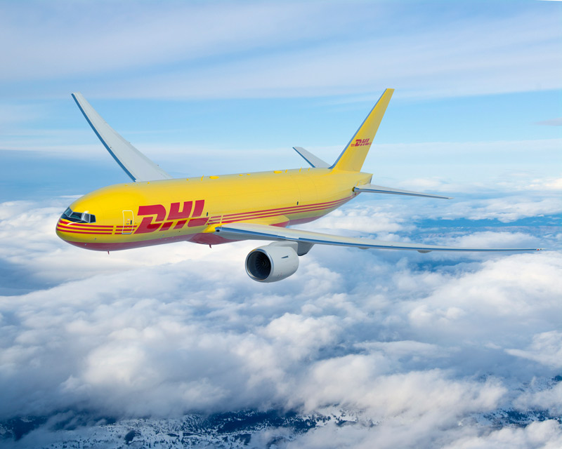 Neuer DHL Express Flug Zwischen Den USA Und Kanada